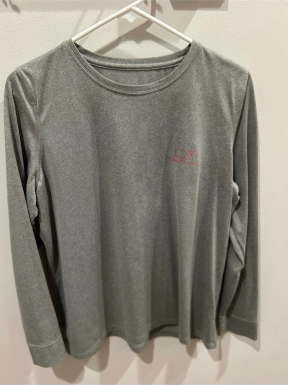 Vineyard Vines Heather Gray Women’s Long Sleeve Tee